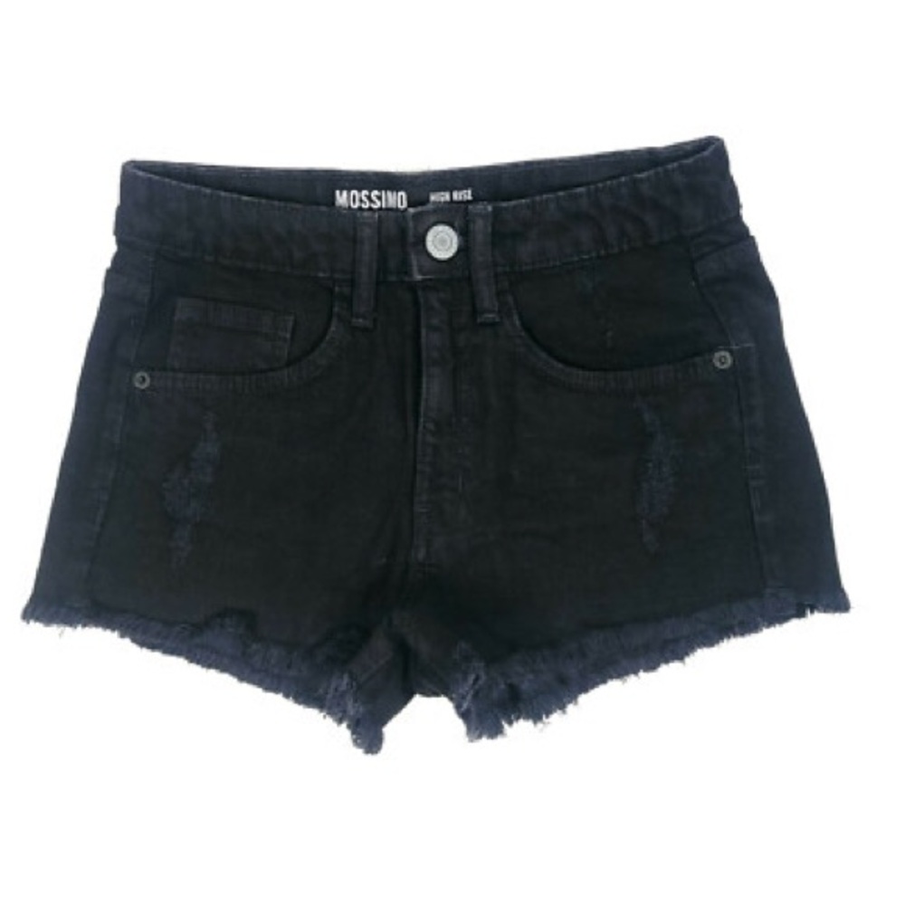 Mossimo Supply Co. High Waist Black Shorts